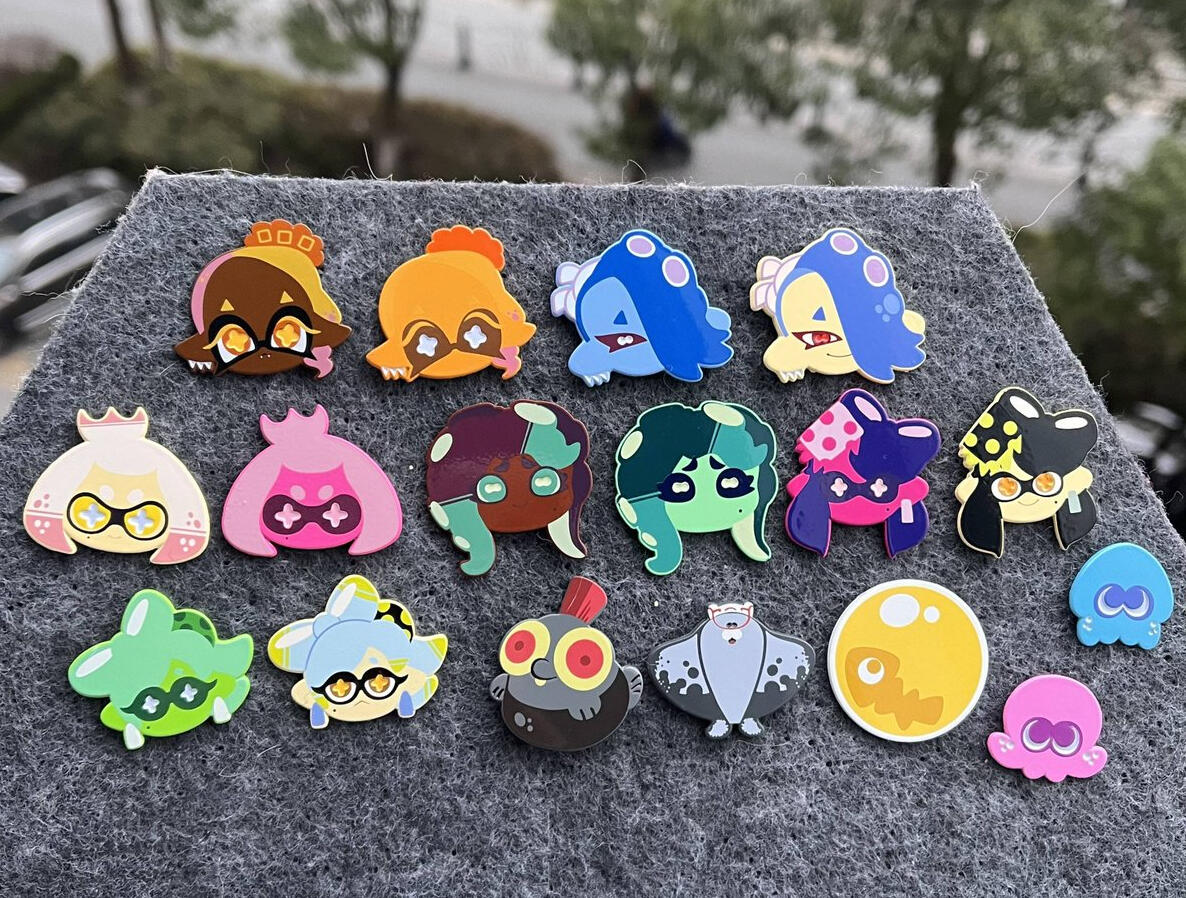 Idol Enamel Pins