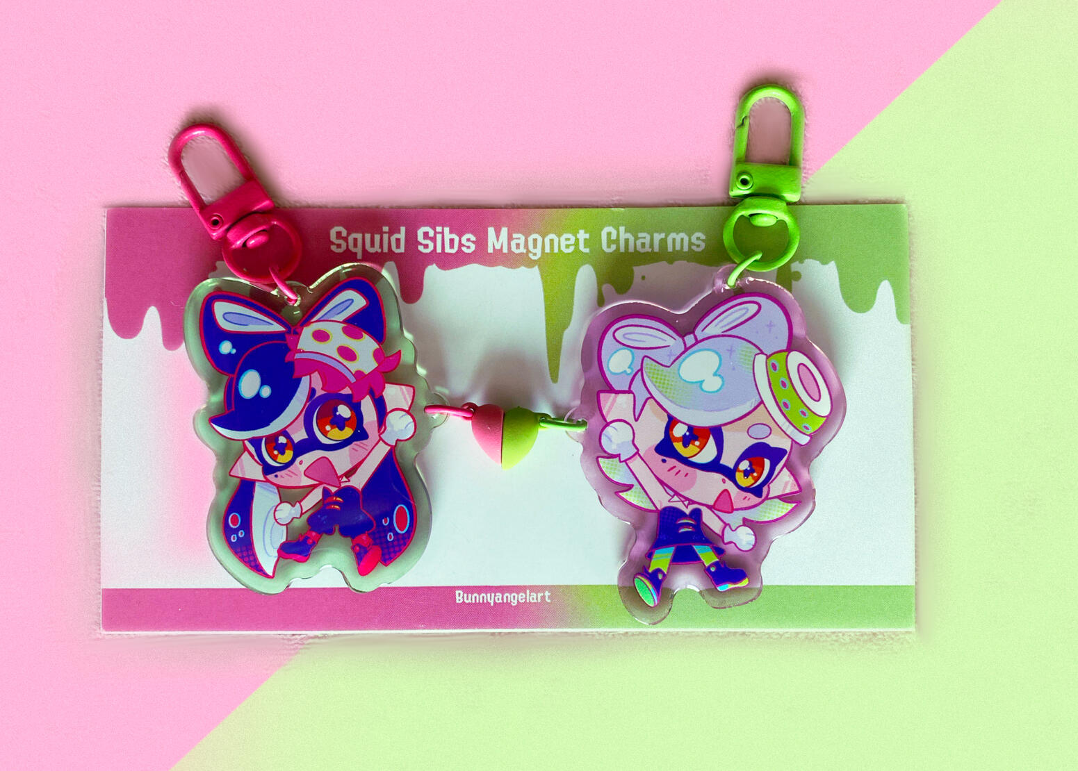 Squid Sisters Charm